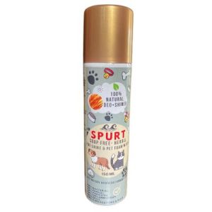 Spurt - Topical Herbal Pet Foam Wash & Furshine Spray for Pe