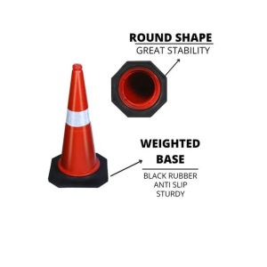 Plastic Reflective Safety Cones