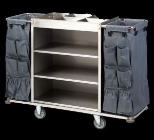 Stainless steel Housekeeping Service Trolley