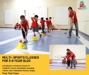 Sports Classes For Kids - Multi-sports program for 3-8 years old