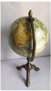 Table Brass Globe