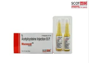 Acetylcysteine injection