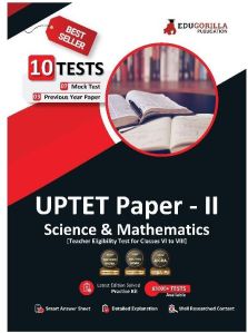 UPTET Paper 2 Science and Mathematics Book 2023 (English Edition)