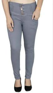 Women High Waist Jeans