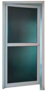 UPVC Single Glass Door