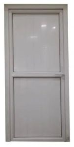 White Upvc Door