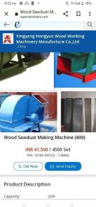 Wood sawdust making machin 600