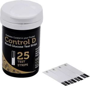 Control D Blood Glucose Test Strips