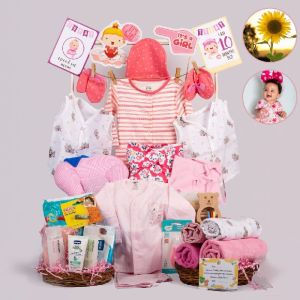 Summer Hamper for Newborn Baby Girl