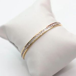 Gold Plated Mens Bracelet