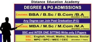 Degree in Distance Education Academy