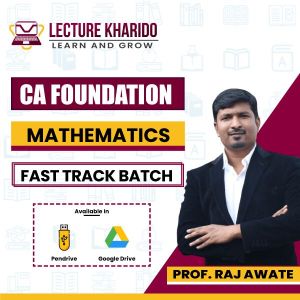 CA Foundation Mathematics Course