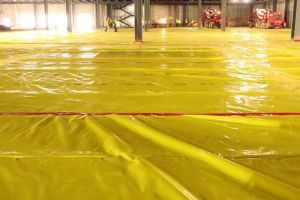 Under slab vapour barrier