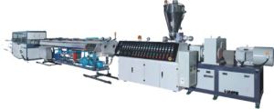 Single Pipe Twin Screw Extruder Line