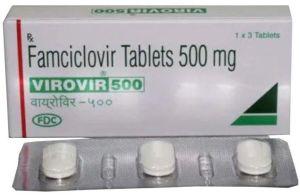 Virovir 500 Famciclovir Tablet