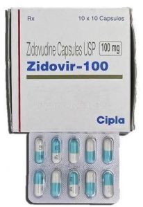 Zidovir 100mg Capsules