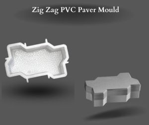 zig zag paver blocks moulds