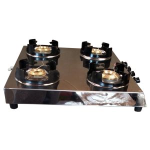 homestone 4 burner stainless steel manual gas stove