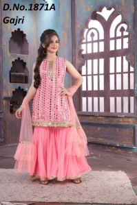 Girls Designer Sharara Set