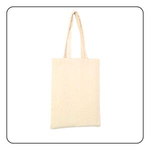 brand logo printing long single handle tote bag