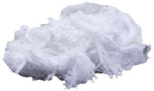 white cotton yarn waste