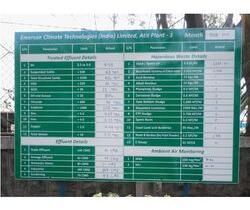 Pollution Control Sign Boards