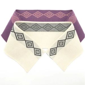 knit collar and cuffs fabric