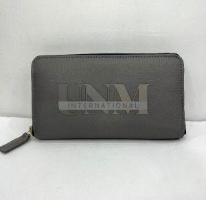 LW005 Ladies Grey Leather Wallet