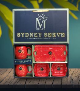 Sydney Serve 5 Piece Milk Mug Set
