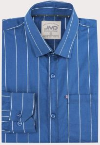 Mens Cotton Blue Lining Shirt