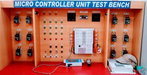 microprocessor development board test bench