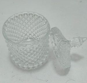 Empty Glass Candle Jars