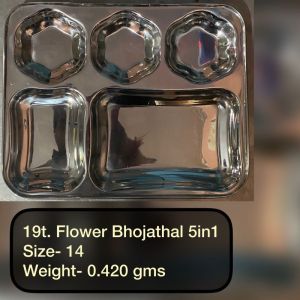 Stainless Steel Bhojan Thal