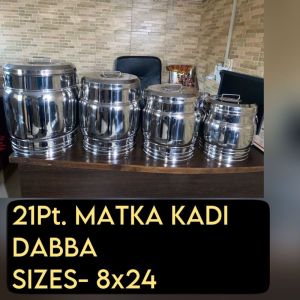 stainless steel matka pawali