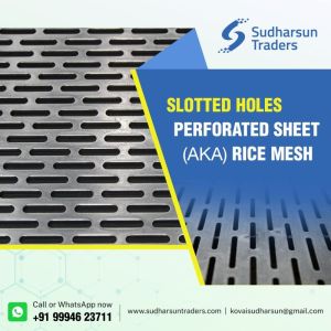 Slotted Perforated Sheet