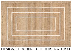 TEX 1002 Natural Jute Rug