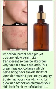 Dr heenas herbal collagen serum