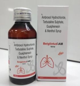 Ambroxol Hydrochloride. Terbutaline Sulphate, Guaiphenesin & Menthol Syrup