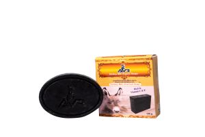 Donkey milk charcoal natural soap