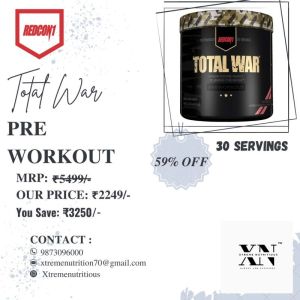 Redcon1 totalwar pre workout 30 servings