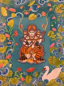 Saraswati painting