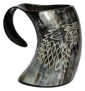 Horn drink mug