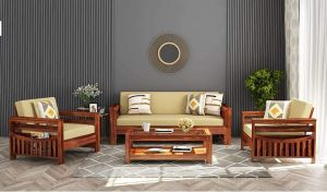 Wooden Sofa Set