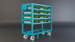 Mild Steel Industrial Trolley