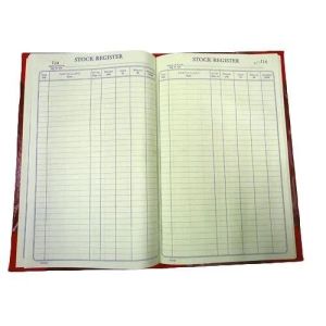 Paper Stock Register