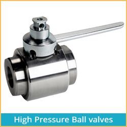 High Pressure Ball Valves