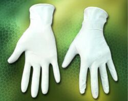 White Latex Dipped Gloves