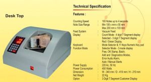 Bundle Note Counting Machine Desktop