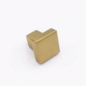 Brass Square Knob