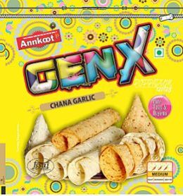 GENX CHANA GARLIC PAPAD